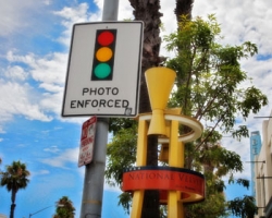 culver city red light camera ticket cost