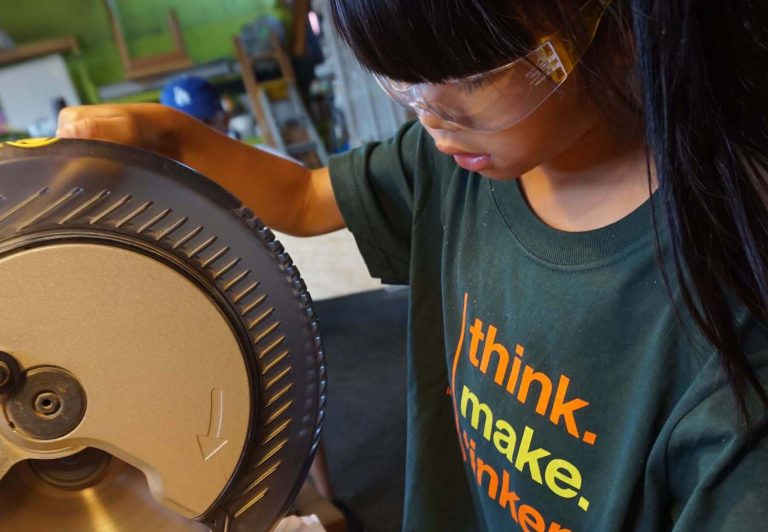 KIDS are encouraged to  tinker at reDiscover Center