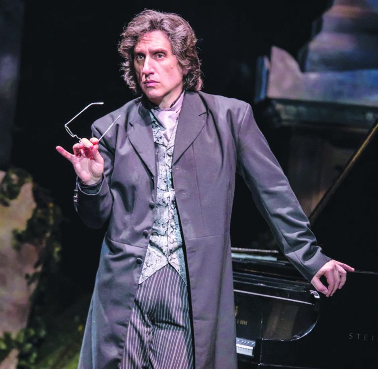 Stage Page – Hershey Felder shares true tales and glorious  music from Beethoven’s hard-luck life