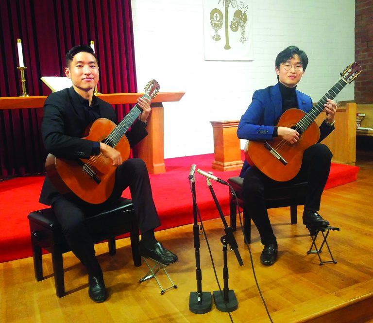 Today’s Grace MidDay Concert features guitar duo