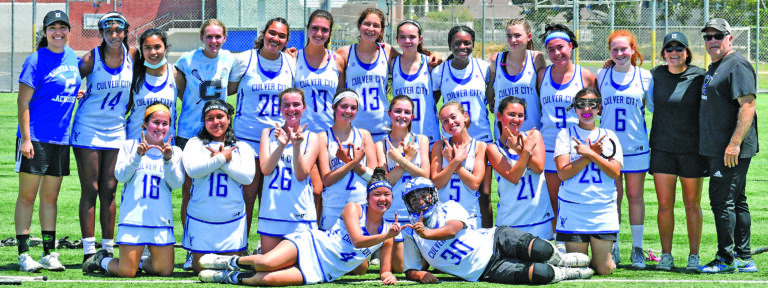 Girls lacrosse team on a roll