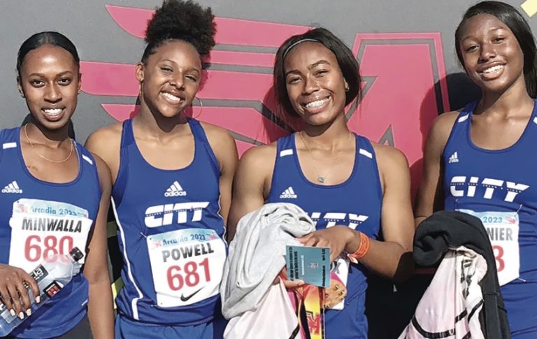 Centaur girls track team keeps CCHS in the limelight